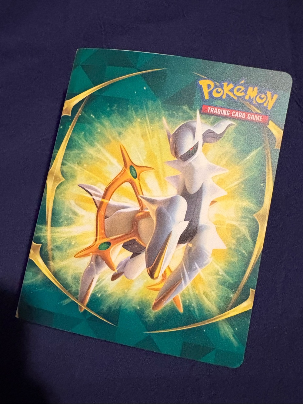 Pokémon Arceus Themed Mini Portfolio Binder